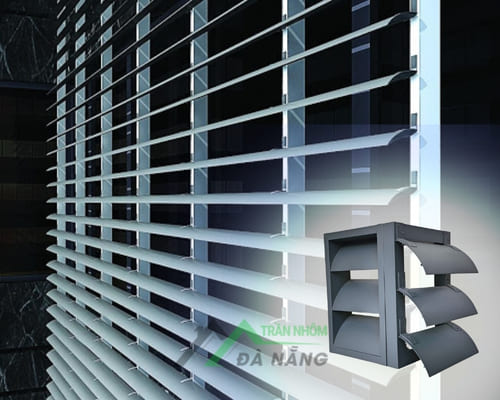 Lam chắn nắng hình cánh cung