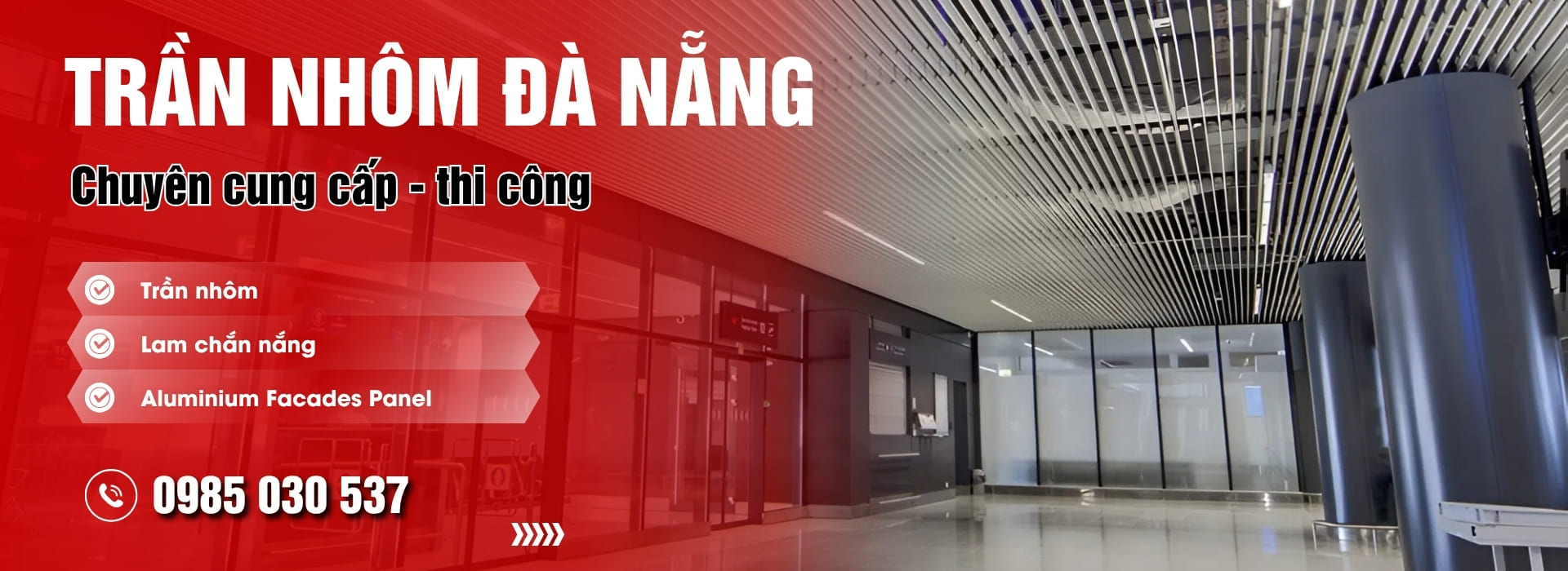 Cung cấp trần nhôm đà nẵng